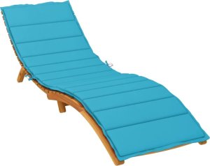 vidaXL Poduszka na leżak, turkusowa, tkanina Oxford 3