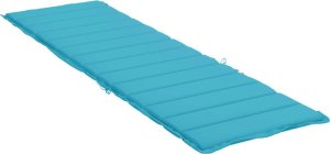 vidaXL Poduszka na leżak, turkusowa, tkanina Oxford 4