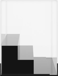 vidaXL vidaXL Pudełko ekspozycyjne, przezroczyste, 25x12x16 cm, akrylowe 4