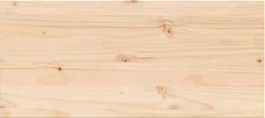 vidaXL vidaXL Blat do stołu, 90x40x1,7 cm, prostokątny, lite drewno sosnowe 2