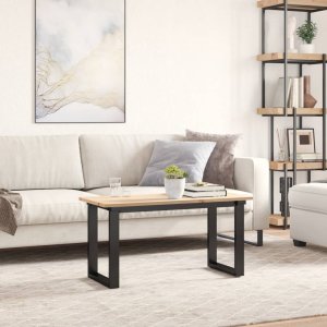vidaXL vidaXL Blat do stołu, 90x40x1,7 cm, prostokątny, lite drewno sosnowe 3