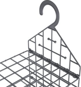 vidaXL Wiszące organizery do szafy z 7 półkami, 2 szt. 7