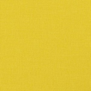 vidaXL vidaXL Sofa 2-osobowa, jasnożółta, 120 cm, tapicerowana tkaniną 7