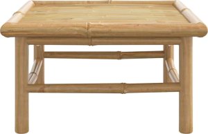vidaXL Stolik ogrodowy, 65x55x30 cm, bambusowy 4