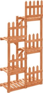 vidaXL Kwietnik, 60x25x130 cm, lite drewno jodłowe 2