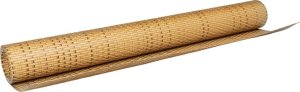 vidaXL Parawan balkonowy, jasnobrązowy, 1000x80 cm, polirattan 5