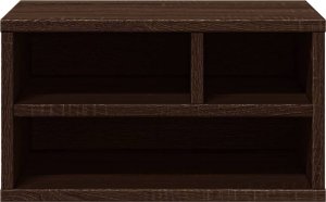 vidaXL Stojak pod drukarkę, brązowy dąb, 40x32x22,5 cm 5