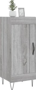 vidaXL Szafka, szary dąb sonoma, 34,5x34x90 cm 3