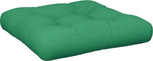 vidaXL Poduszka na paletę, zielona, 50x50x12 cm, tkanina 2