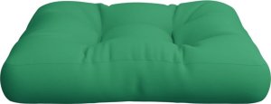 vidaXL Poduszka na paletę, zielona, 50x50x12 cm, tkanina 5