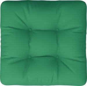vidaXL Poduszka na paletę, zielona, 50x50x12 cm, tkanina 6