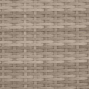 vidaXL 2-os. sofa ogrodowa, daszek i podnóżki, jasnoszara, rattan PE 10