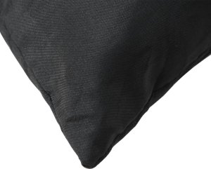 vidaXL Poduszki na sofę z palet, 2 szt., czarne, tkanina 8