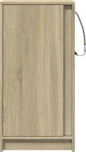 vidaXL Szafka z LED, dąb sonoma, 42,5x34x85cm 6