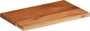 vidaXL Blat stołu, 40x20x2,5 cm, prostokątny, lite drewno akacjowe 2