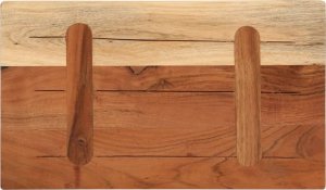 vidaXL Blat stołu, 40x20x2,5 cm, prostokątny, lite drewno akacjowe 5