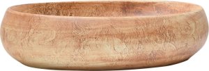Umywalka vidaXL Umywalka nablatowa, brązowa, owalna, 59x40x15 cm, ceramiczna 2