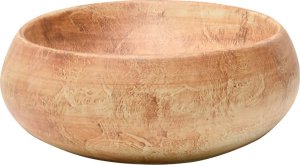 Umywalka vidaXL Umywalka nablatowa, brązowa, owalna, 59x40x15 cm, ceramiczna 5