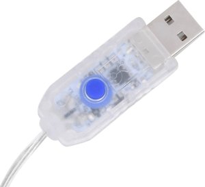 Pokrowiec vidaXL vidaXL Lampki choinkowe, 320 LED, zimne białe światło, 375 cm 9