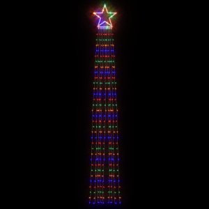 Pokrowiec vidaXL vidaXL Lampki choinkowe, 320 LED, kolorowe, 375 cm 3