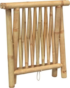 vidaXL vidaXL Stojak na czasopisma, 42x30,5x34,5 cm, bambus 7