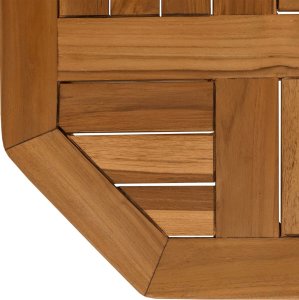 vidaXL vidaXL Blat do stolika, 40x40x2,5 cm, ośmiokątny, lite drewno tekowe 6