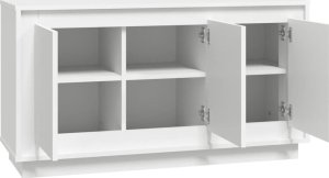 vidaXL Szafka, biała, 102x35x55 cm 6