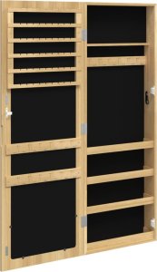 vidaXL vidaXL Wisząca szafka na biżuterię, z lustrem, 37,5x10x106 cm 5