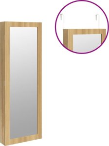 vidaXL vidaXL Wisząca szafka na biżuterię, z lustrem, 37,5x10x106 cm 9