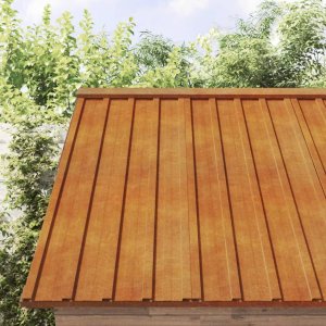 vidaXL vidaXL Panele dachowe, 12 szt., rdzawe, 80x44 cm, stal kortenowska 1