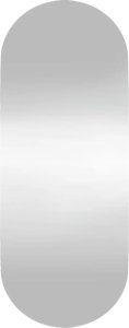 vidaXL vidaXL Lustro ścienne, 20x50 cm, szklane, owalne 2