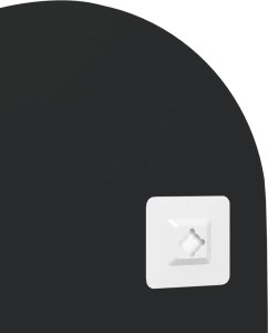 vidaXL vidaXL Lustro ścienne, 20x50 cm, szklane, owalne 5