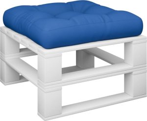 vidaXL vidaXL Poduszka na paletę, kobaltowa, 60x60x12 cm, tkanina 3