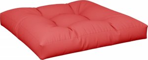 vidaXL vidaXL Poduszka na paletę, czerwona, 80x80x12 cm, tkanina 2