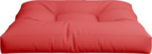 vidaXL vidaXL Poduszka na paletę, czerwona, 80x80x12 cm, tkanina 5