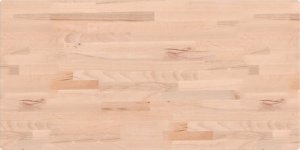 vidaXL Blat do łazienki, 80x40x1,5 cm, lite drewno bukowe 2