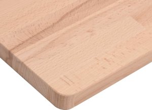 vidaXL Blat do łazienki, 80x40x1,5 cm, lite drewno bukowe 6