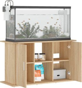vidaXL Szafka pod akwarium, dąb sonoma, 101x41x58 cm 4