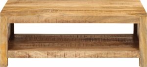 vidaXL Stolik kawowy, 80x55x30 cm, lite drewno mango 2