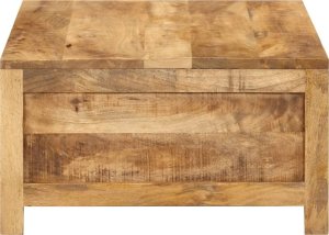 vidaXL Stolik kawowy, 80x55x30 cm, lite drewno mango 3
