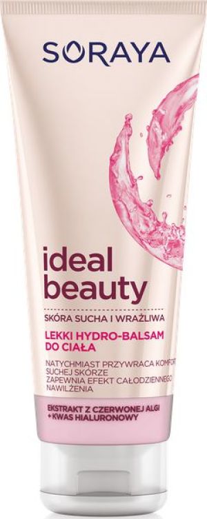 Soraya Ideal Beauty Lekki Hydro-balsam do ciała do skóry suchej i wrażliwej 200ml 1