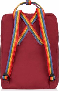Plecak turystyczny Fjallraven Plecak Fjallraven Kanken Ox Red-Rainbow Pattern F23620-326-907 2