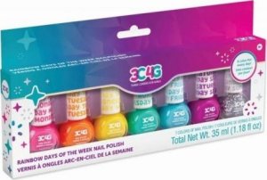 Make it real MAKE IT REAL Rainbow Days of the week Nail Polish, 7 pcs 1