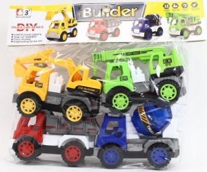 Pojazdy budowlane 4 szt/op zestaw 2022-8 708 9097 1