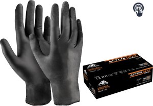 Xqisit Active Gear nitrile gloves XL, 100 pcs. 1