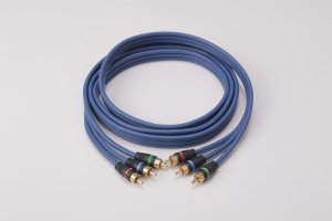 Kabel 4World CONX 3,0M HTS COMPONENT VIDEO (3)RCA-(3)RCA STRAIGHT WIRE 1