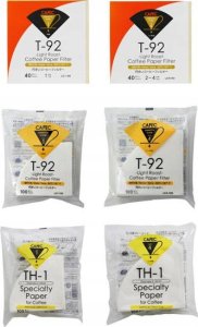 Orion CAFEC Filtry papierowe LIGHT Roast pojemność 4 filiżanki kolor biały sztuk 40 2