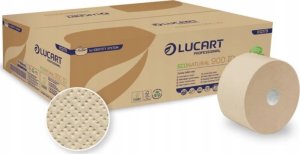 Karen Lucart EcoNatural 900 ID - Papier toaletowy, 2 warstwy, 202 m, celuloza Fiberpack  12 rolek 2
