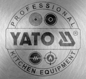 Yato GARNEK NISKI Z POKRYWKÄ ZE STALI NIERDZEWNEJ 25X18 CM 9L 3