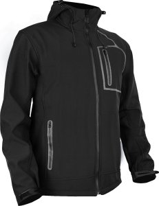 Kurtka męska Fox MENS JACKET SOFTSHELL STR_027_BLACK_XXL 1